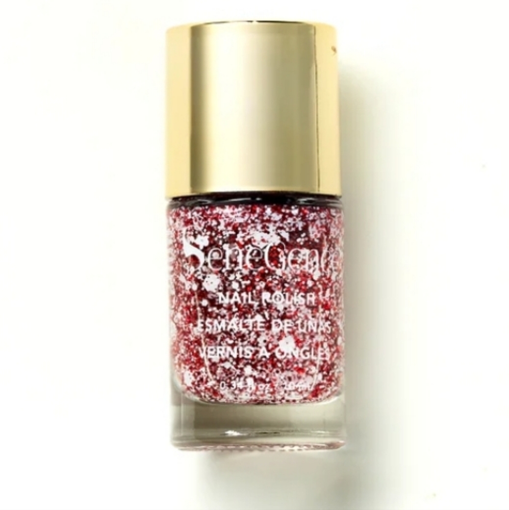 Sparkling CANDY CANE Nail polish